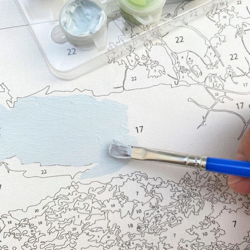 Paint By Numbers Customized - Numeral Paint Kit