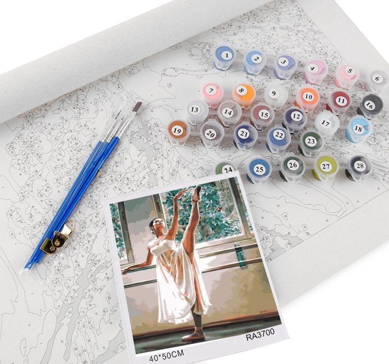 Paint By Numbers Customized Numeral Paint Kit