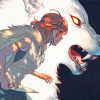 Studio Ghibli Mononoke Paint by numbers