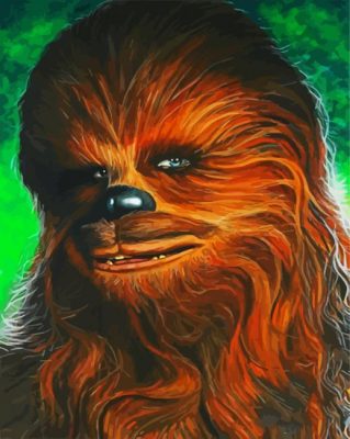 Chewbacca Star Wars Paint By Numbers - Numeral Paint Kit