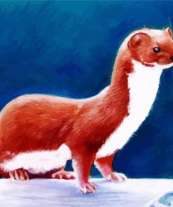 Aesthetic Waesel Animal paint by numbers
