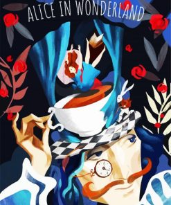 Alice Entering Wonderland - JoJoesArt - Paint by Numbers