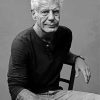 Black And White Anthony Bourdain paint by numbers
