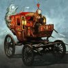 Monster Driving Carriage paint by numbres