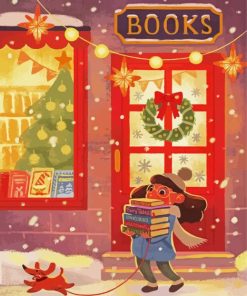 Christmas Night paint by numbers