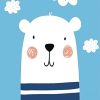 Cute Baby Bear panels paint by numbers