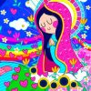 Virgencita Plis Illustration panels paint by numbers