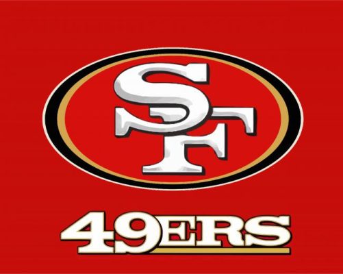 49ers Logo paint by numbers