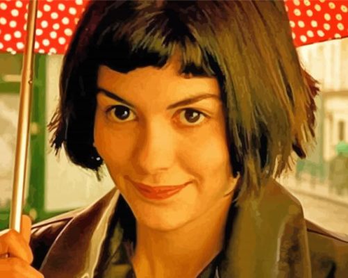 Amelie Poulain paint by numbers