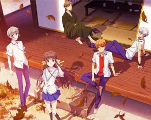 Anime Fruits Basket paint by numbers
