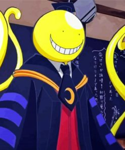 Assassination classroom teacher paint by numbers