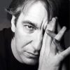 Black And White Alan Rickman paint by numbers