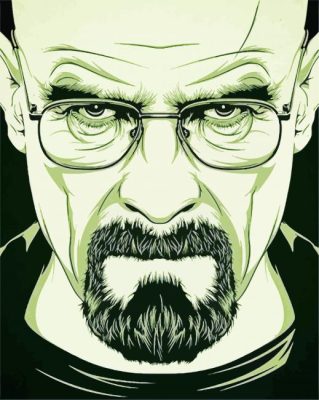 Breaking Bad Walter White Paint by numbers