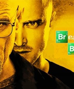 Breaking Bad Poster Paint by numbers