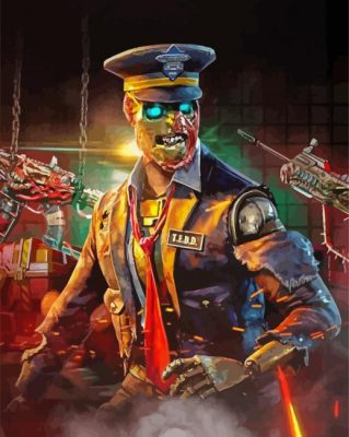 Call Of Duty Zombies Game Paint by Numbers