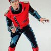 Captain Scarlet Paint by number