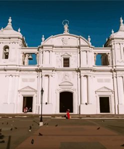 Catherdal Basilica Nicaragua Paint by numbers