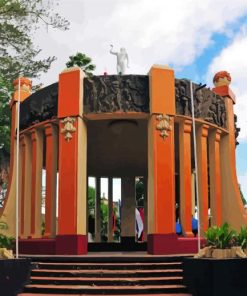 Central Park Nicaragua Paint by numbers