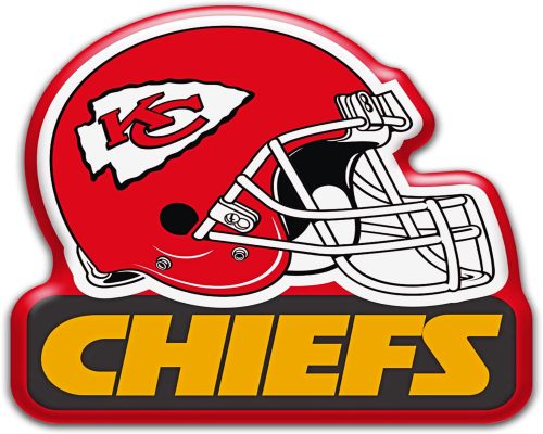 Chiefs Helmet Paint by numbers