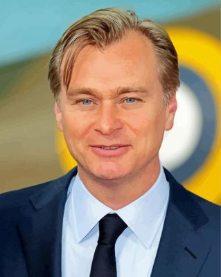 Christopher Nolan Film Director Paint by numbers
