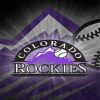 Colorado Rockies Baseball Team Logo paint by numbers