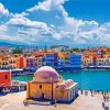 Crete Island Greece paint by numbers