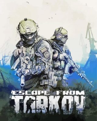 Escape from Tarkov Game paint by number