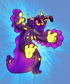 Fantasy Nudibranch paint by numbers