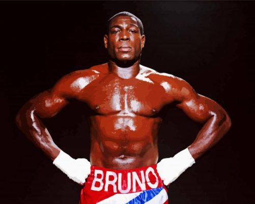 Frank bruno boxer paint by number