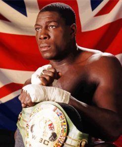 Frank bruno paint by numbers