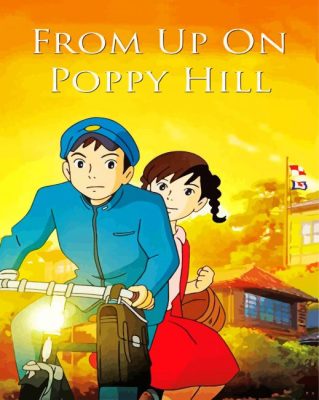 From Up On Poppy Hill Poster Paint by numbers