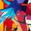 Galo Thymos promare paint by number