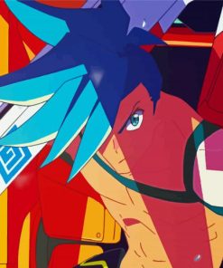 Galo Thymos promare paint by number