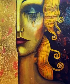 Gold Tears paint by numbers