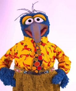 Gonzo Muppet Paint By Numbers
