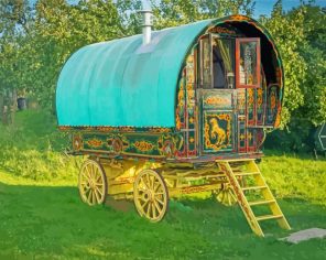 Aesthetic Gypsy Caravan paint by numbers
