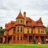 Henry Overholser Mansion Oklahoma City Paint by numbers