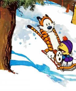 Hobbes Paint by numbers Paint by numbers