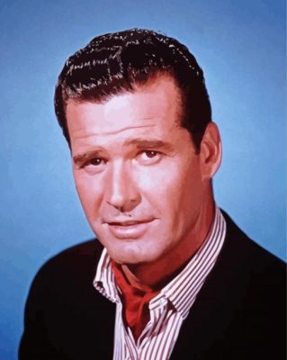James Garner actor paint by numbers
