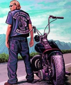 Jaw Teller Sons Of Anarchy paint by numbers