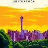 Johannesburg poster paint by number