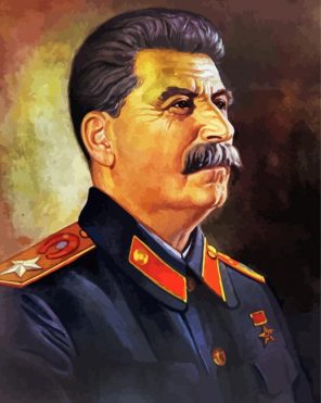 Joseph Stalin Political Leader paint by numbers