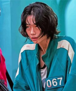 Kang Sae Byeok paint by numbers