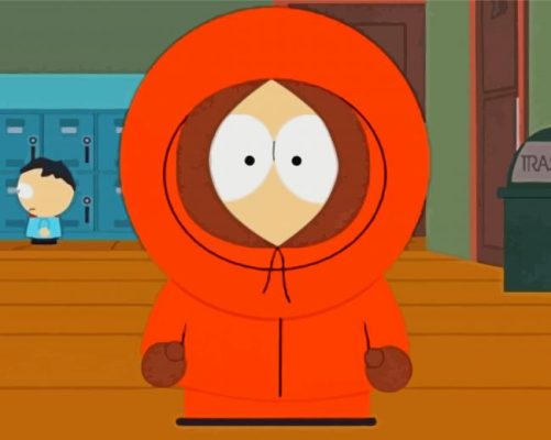 Kenny McCormick character paint by number