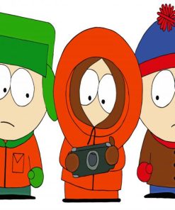 Kenny McCormick paint by numbers