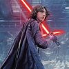 Kylo Ren With Saber paint by numbers