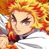 Kyojuro Rengoku Anime Character paint by number