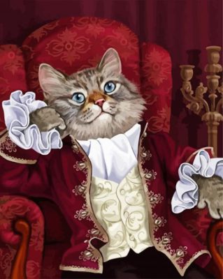 Lord cat paint by numbers
