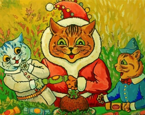 Louis Wain Cats paint by numbers