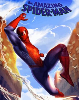 Marvel The Amazing Spider Man paint by numbers